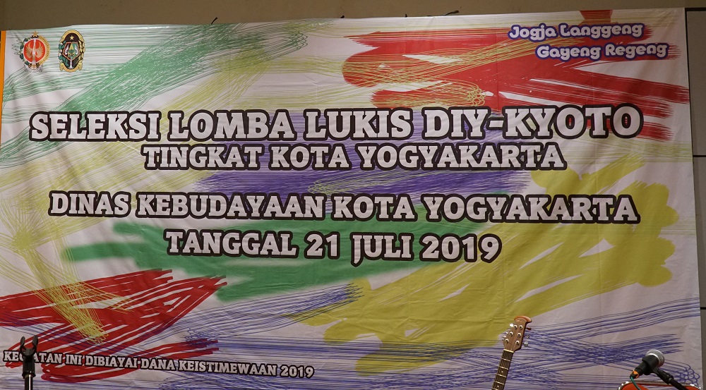 Hasil Seleksi Lomba Lukis DIY-Kyoto Tingkat Kota Yogyakarta