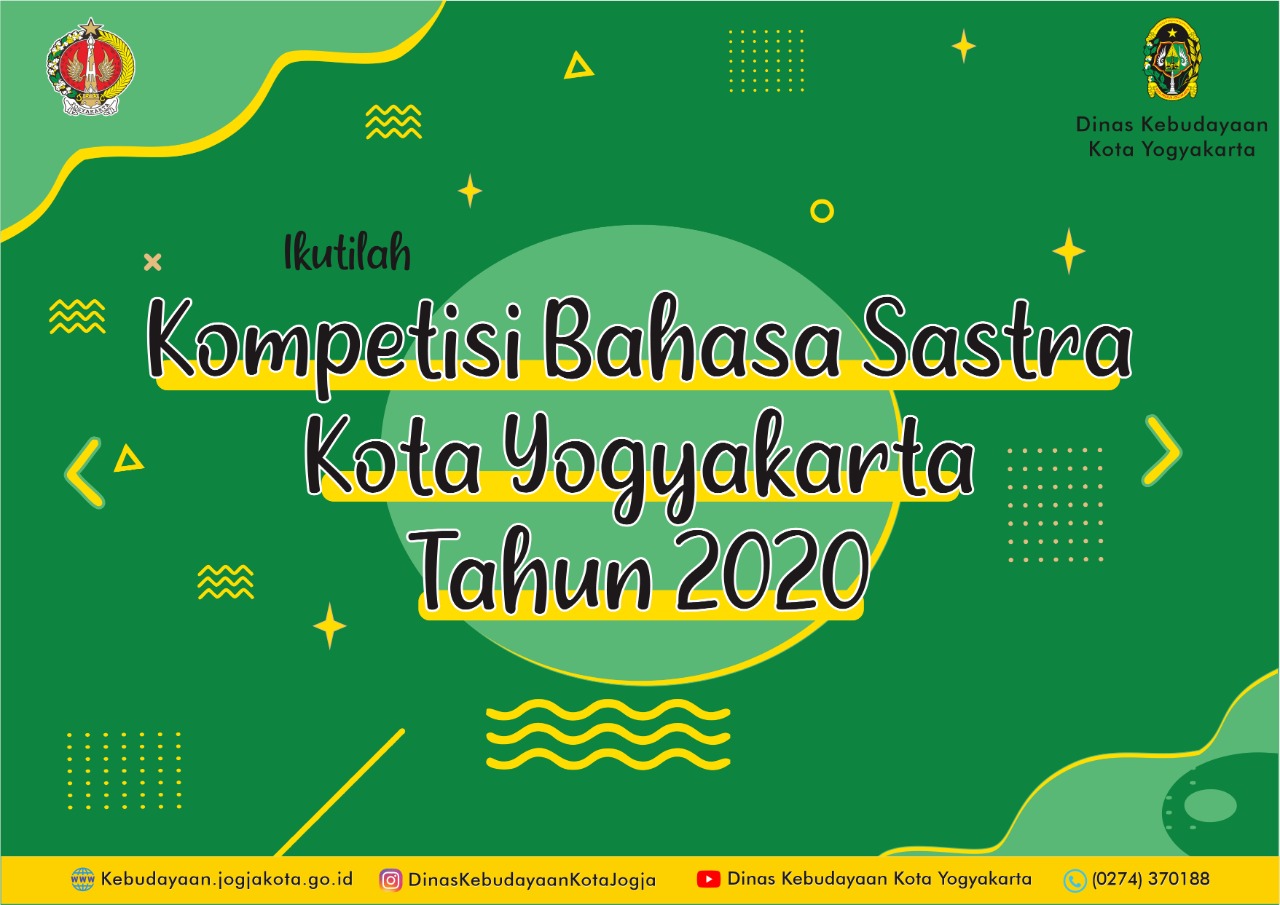 Petunjuk Pelaksanaan Kompetisi Bahasa Sastra Kota Yogyakarta Tahun 2020
