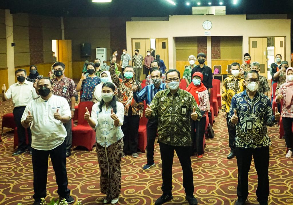 Wakil Walikota Yogyakarta Heroe Poerwadi  Menutup Rangkaian Workshop Rintisan Kelurahan Budaya