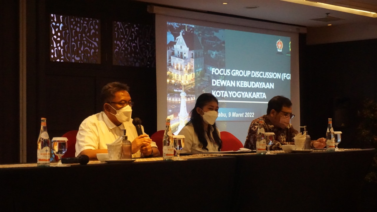 Pengelolaan SRS dan Penguatan Partisipasi Masyarakat dalam Pengelolaan Potensi Budaya Menjadi Sorotan dalam FGD Dewan Kebudayaan Kota Yogyakarta