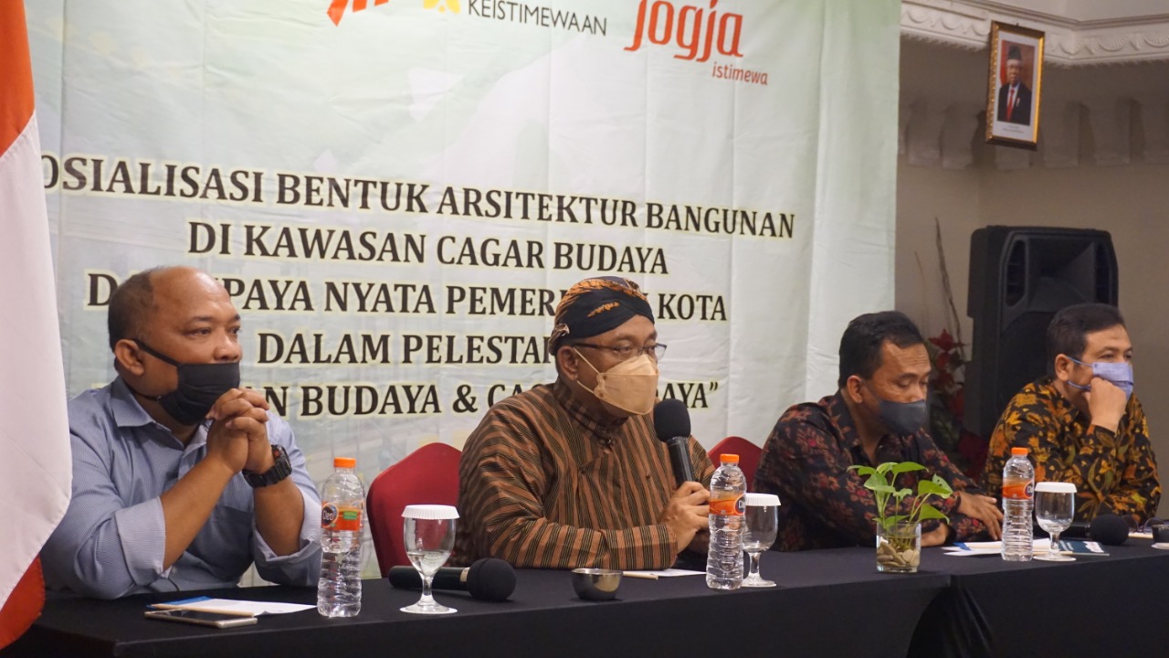Sosialisasi  Bentuk Arsitektur Bangunan di Kawasan Cagar Budaya (KCB) dan Upaya Nyata Pemerintah Kota Yogyakarta Dalam Pelestarian Warisan Budaya dan Cagar Budaya