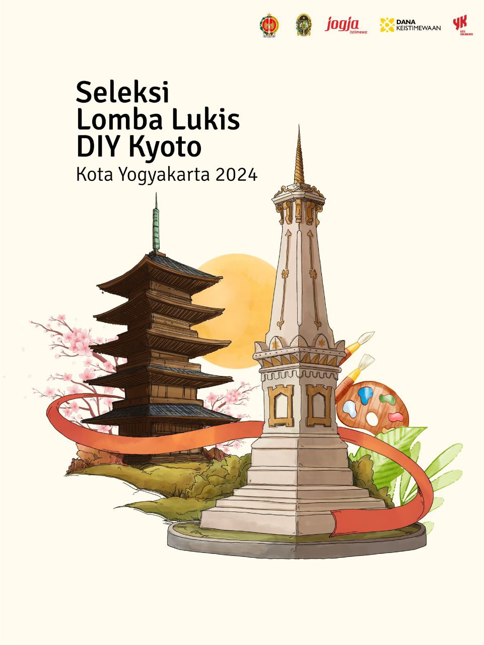 Seleksi Lomba Lukis DIY-Kyoto Tingkat Kota Yogyakarta Tahun 2024