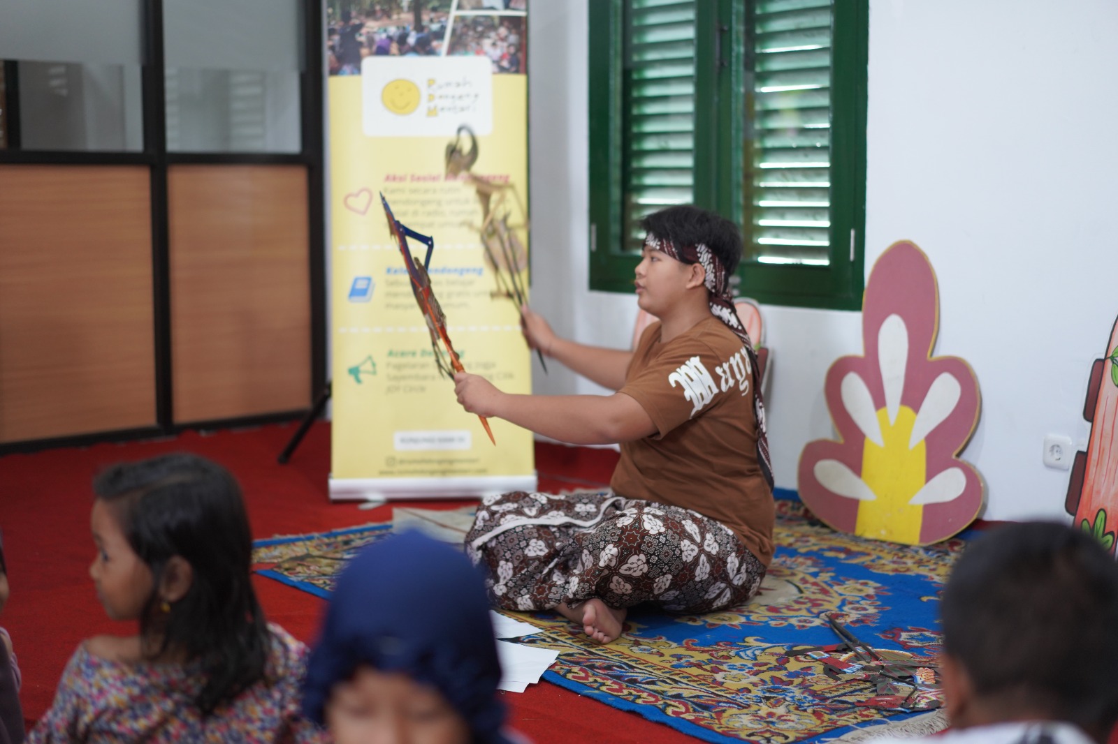 Dongeng dan Kreasi Wayang Warnai Festival Sastra Yogyakarta 2024